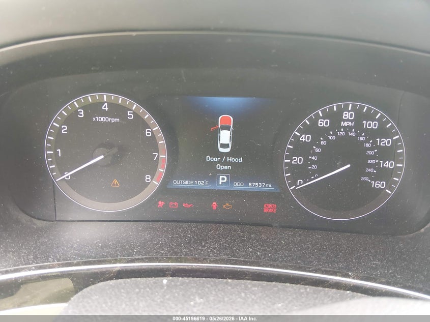 2015 Hyundai Equus VIN KMHGH4JH2FU092745 IAAI salvage auction — FRONT END, Salvage Title, sold $1,100 on 2026-07-17 (photo 7)