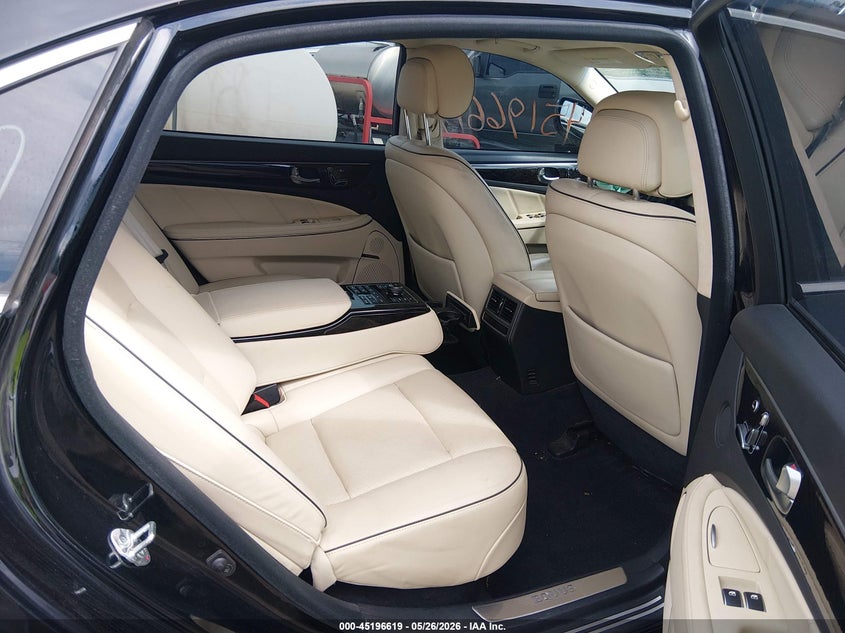 2015 Hyundai Equus VIN KMHGH4JH2FU092745 IAAI salvage auction — FRONT END, Salvage Title, sold $1,100 on 2026-07-17 (photo 8)