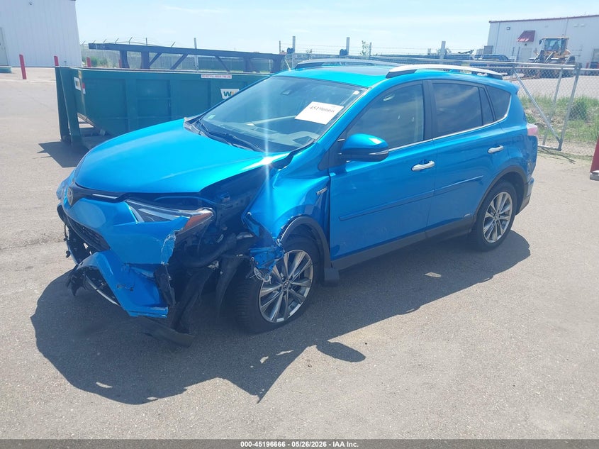 2016 Toyota Rav 4 VIN JTMDJREV2GD017215 IAAI salvage auction — LEFT FRONT, Salvage (Minnesota), sold $2,950 on 2026-07-29 (photo 2)