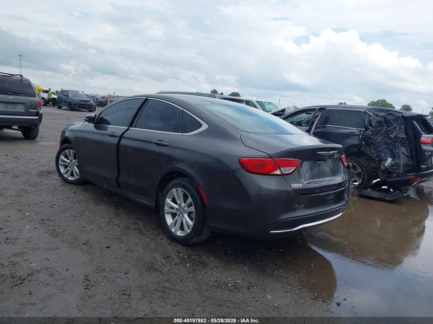 2016 Chrysler 200 VIN 1C3CCCAB2GN144074 IAAI salvage auction — FRONT END, Salvage Title, sold $600 on 2026-07-29 (photo 3)