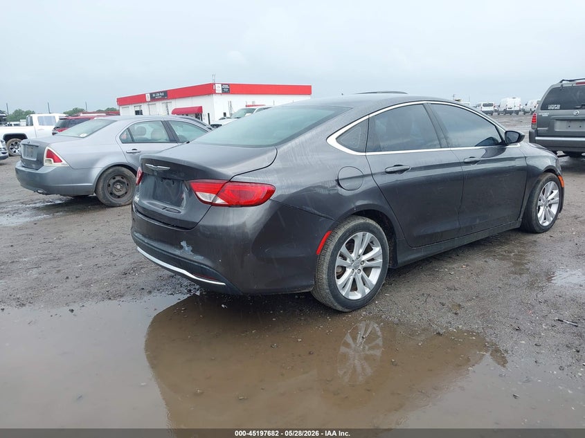 2016 Chrysler 200 VIN 1C3CCCAB2GN144074 IAAI salvage auction — FRONT END, Salvage Title, sold $600 on 2026-07-29 (photo 4)