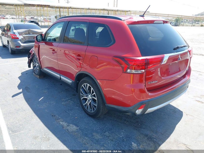 2016 Mitsubishi Outlander VIN JA4AD3A34GZ029892 IAAI salvage auction — FRONT END, Salvage (California), sold $1,150 on 2026-07-22 (photo 3)