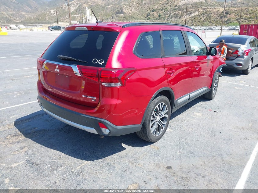 2016 Mitsubishi Outlander VIN JA4AD3A34GZ029892 IAAI salvage auction — FRONT END, Salvage (California), sold $1,150 on 2026-07-22 (photo 4)