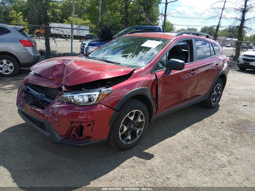 2019 Subaru Xv VIN JF2GTAAC7KH341650 IAAI salvage auction — FRONT END, Salvage Title, sold $3,100 on 2026-07-20 (photo 2)