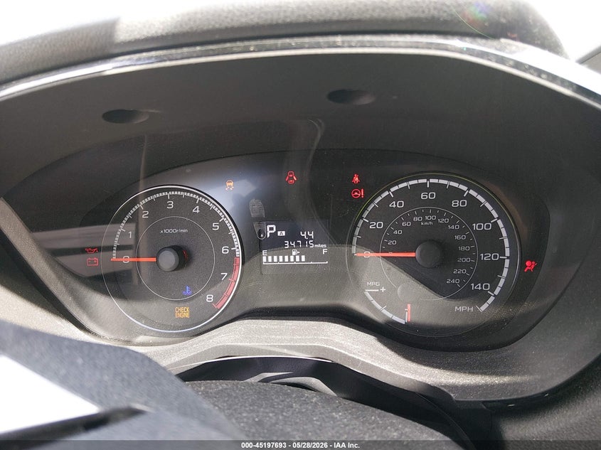 2019 Subaru Xv VIN JF2GTAAC7KH341650 IAAI salvage auction — FRONT END, Salvage Title, sold $3,100 on 2026-07-20 (photo 7)