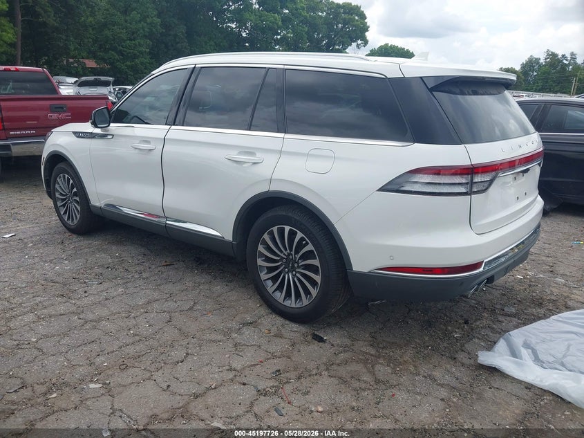 2020 Lincoln Aviator VIN 5LM5J7XC5LGL33472 IAAI salvage auction — FRONT END, Salvage Title, sold $9,900 on 2026-07-26 (photo 3)