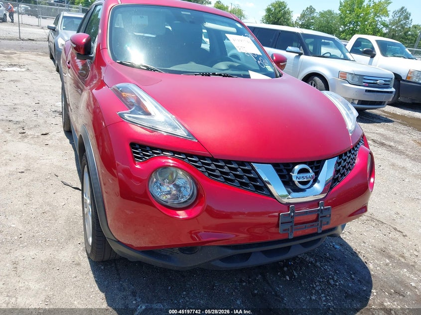 2017 Nissan Juke VIN JN8AF5MR9HT706021 IAAI salvage auction — LEFT REAR, Salvage Title, sold $1,350 on 2026-07-17 (photo 6)