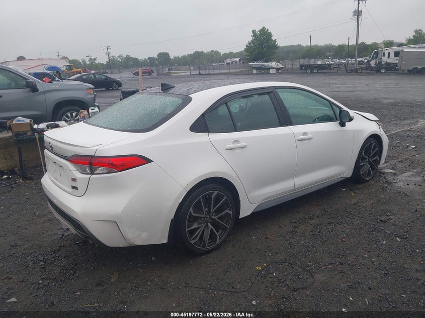 2021 Toyota Corolla VIN 5YFP4MCE3MP083968 IAAI salvage auction — FRONT END, Salvage (Virginia), sold $5,100 on 2026-07-28 (photo 4)