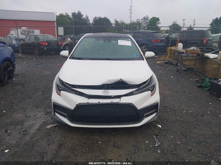 2021 Toyota Corolla VIN 5YFP4MCE3MP083968 IAAI salvage auction — FRONT END, Salvage (Virginia), sold $5,100 on 2026-07-28 (photo 6)