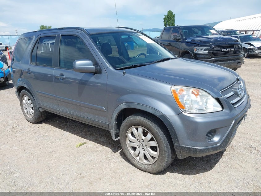2006 Honda Cr-v VIN JHLRD78996C014075 IAAI salvage auction — REAR END, Clear (Montana), sold $950 on 2026-07-22 (photo 1)