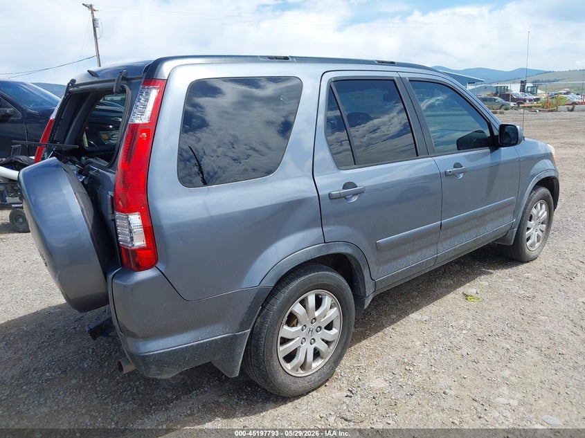 2006 Honda Cr-v VIN JHLRD78996C014075 IAAI salvage auction — REAR END, Clear (Montana), sold $950 on 2026-07-22 (photo 4)