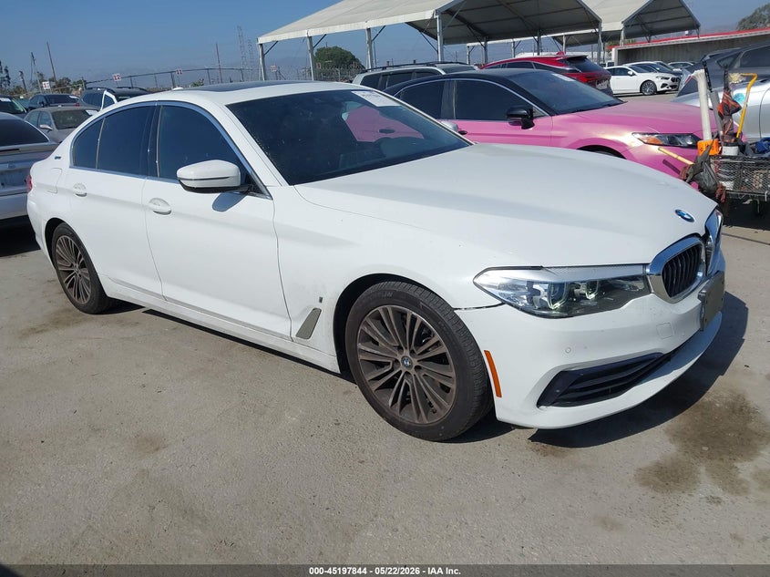 2019 BMW 5er VIN WBAJA9C54KB398668 IAAI salvage auction — FRONT END, Salvage (California), sold $10,200 on 2026-07-29 (photo 1)
