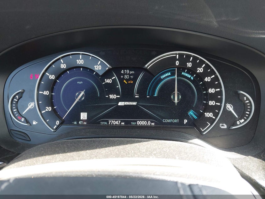 2019 BMW 5er VIN WBAJA9C54KB398668 IAAI salvage auction — FRONT END, Salvage (California), sold $10,200 on 2026-07-29 (photo 7)