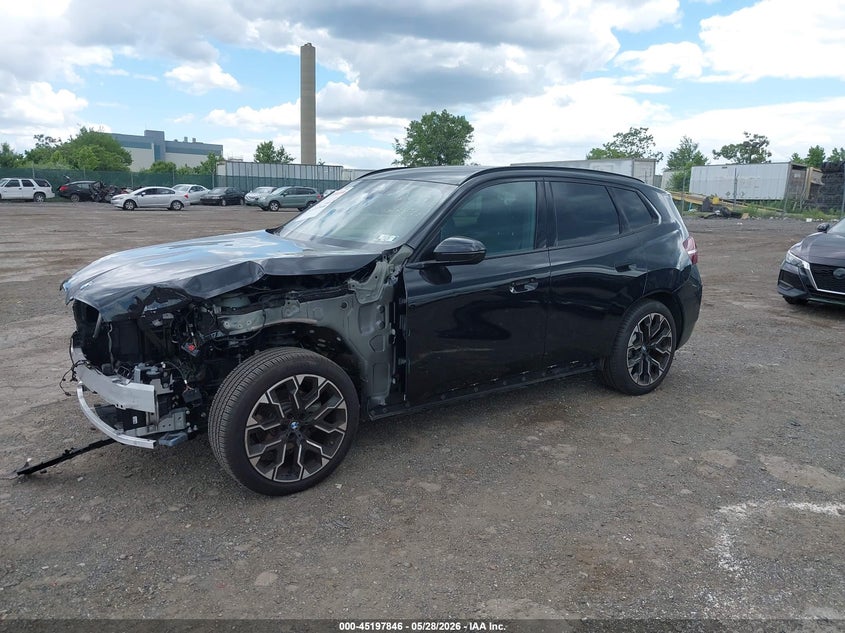 2026 BMW X3 VIN 5UX53GP05T9233155 IAAI salvage auction — LEFT FRONT, Salvage Title, sold $28,450 on 2026-07-20 (photo 2)
