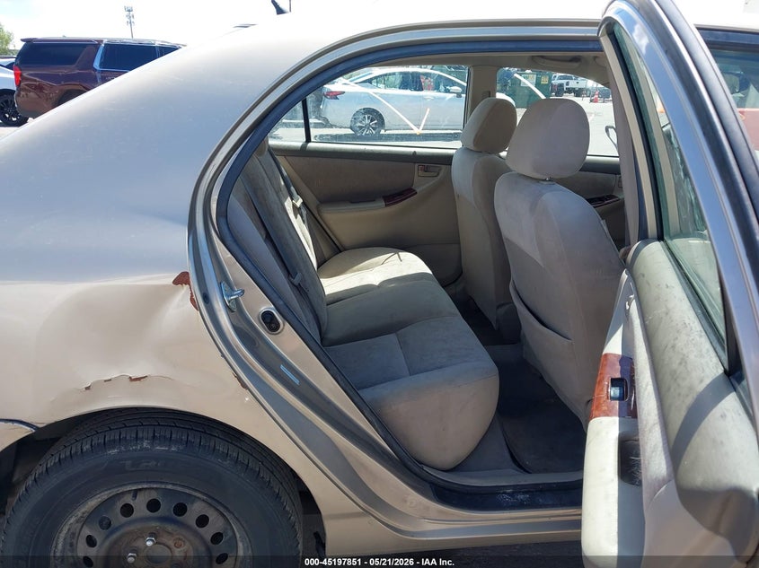 2005 Toyota Corolla VIN 1NXBR30E75Z485647 IAAI salvage auction — NORMAL WEAR, Salvage (Texas), sold $350 on 2026-07-09 (photo 8)