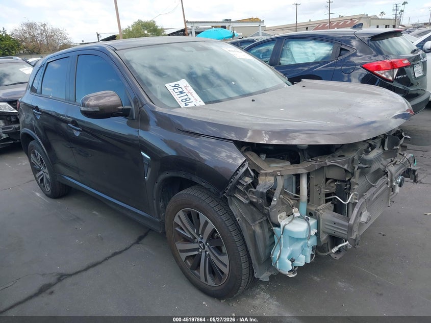2020 Mitsubishi Outlander VIN JA4AP4AU4LU001619 IAAI salvage auction — FRONT END, Salvage Title, sold $3,700 on 2026-07-08 (photo 1)