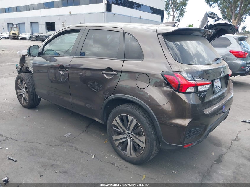 2020 Mitsubishi Outlander VIN JA4AP4AU4LU001619 IAAI salvage auction — FRONT END, Salvage Title, sold $3,700 on 2026-07-08 (photo 3)