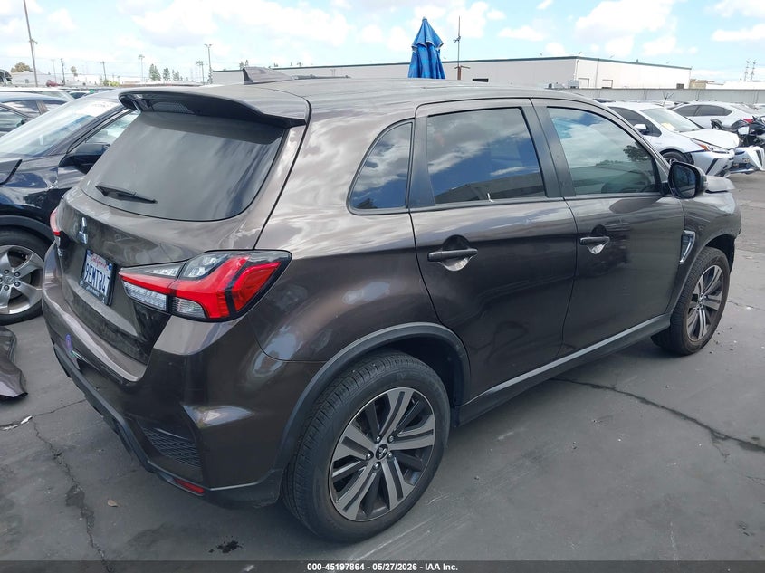 2020 Mitsubishi Outlander VIN JA4AP4AU4LU001619 IAAI salvage auction — FRONT END, Salvage Title, sold $3,700 on 2026-07-08 (photo 4)