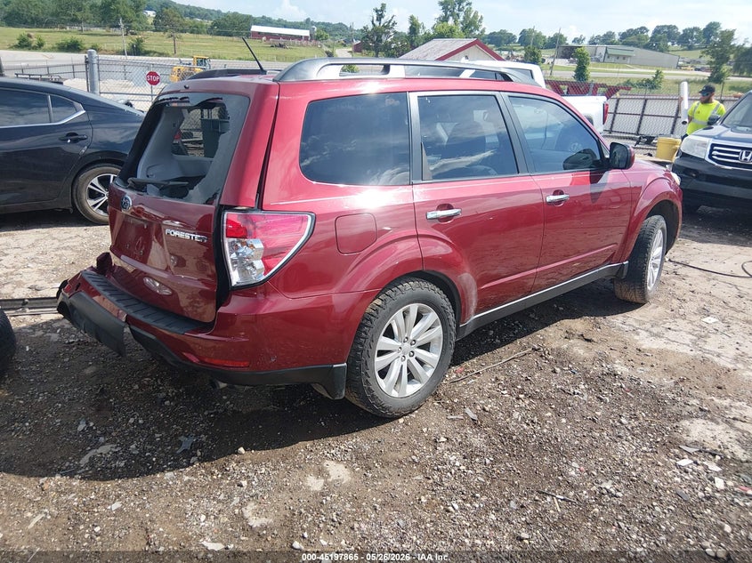 2012 Subaru Forester VIN JF2SHBDC2CH460611 IAAI salvage auction — LEFT REAR, Salvage Title, sold $1,050 on 2026-07-16 (photo 4)