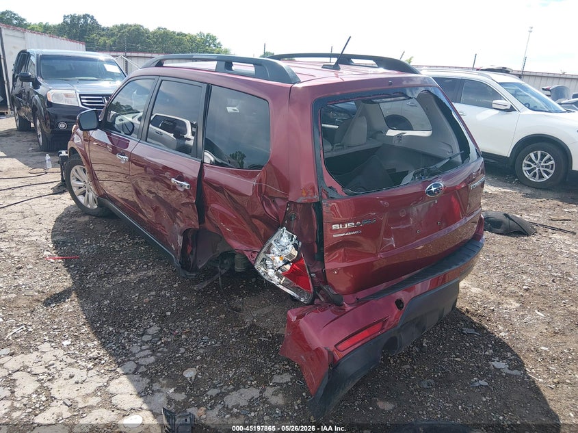 2012 Subaru Forester VIN JF2SHBDC2CH460611 IAAI salvage auction — LEFT REAR, Salvage Title, sold $1,050 on 2026-07-16 (photo 6)