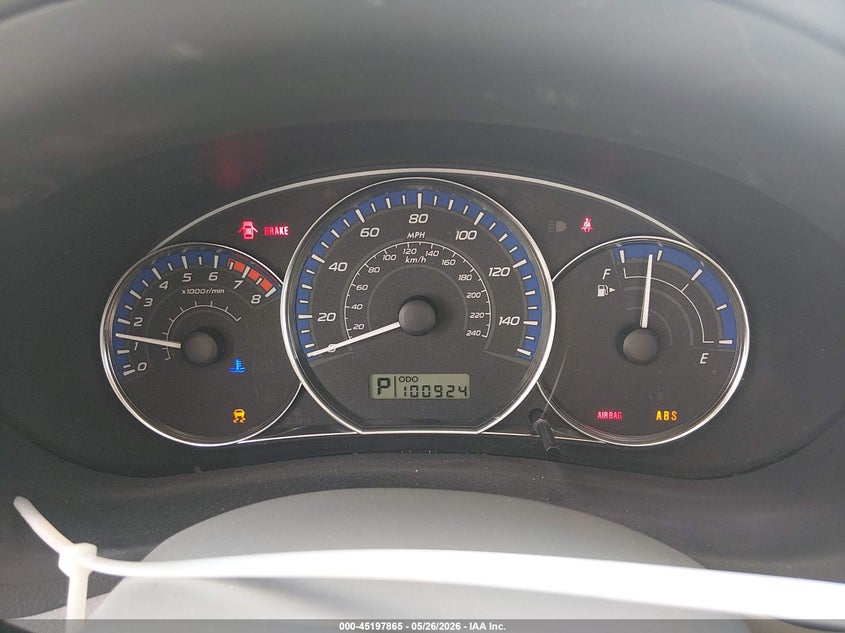 2012 Subaru Forester VIN JF2SHBDC2CH460611 IAAI salvage auction — LEFT REAR, Salvage Title, sold $1,050 on 2026-07-16 (photo 7)