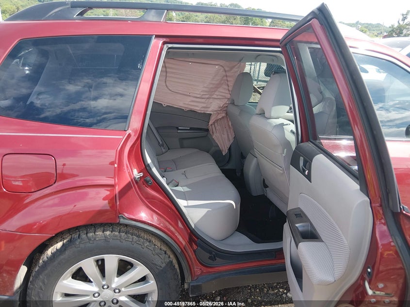 2012 Subaru Forester VIN JF2SHBDC2CH460611 IAAI salvage auction — LEFT REAR, Salvage Title, sold $1,050 on 2026-07-16 (photo 8)