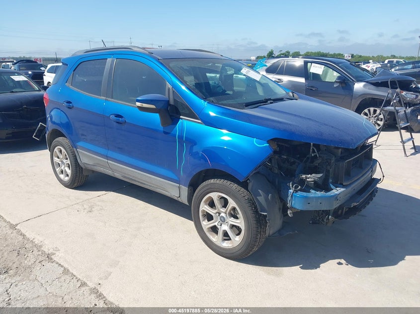 2018 Ford Ecosport VIN MAJ6P1UL7JC163430 IAAI salvage auction — FRONT END, Salvage Title, sold $4,150 on 2026-07-20 (photo 1)