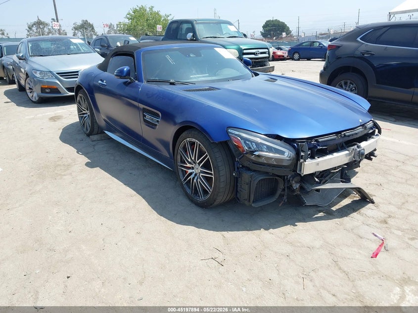 2020 Mercedes-benz AMG GT VIN WDDYK8AA0LA025682 IAAI salvage auction — FRONT END, Salvage (Arizona), sold $32,500 on 2026-07-29 (photo 1)