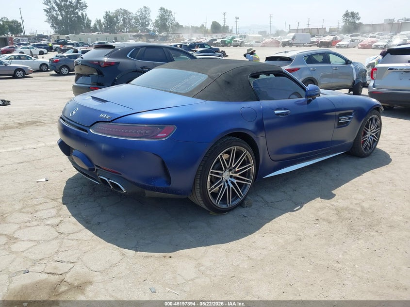 2020 Mercedes-benz AMG GT VIN WDDYK8AA0LA025682 IAAI salvage auction — FRONT END, Salvage (Arizona), sold $32,500 on 2026-07-29 (photo 4)