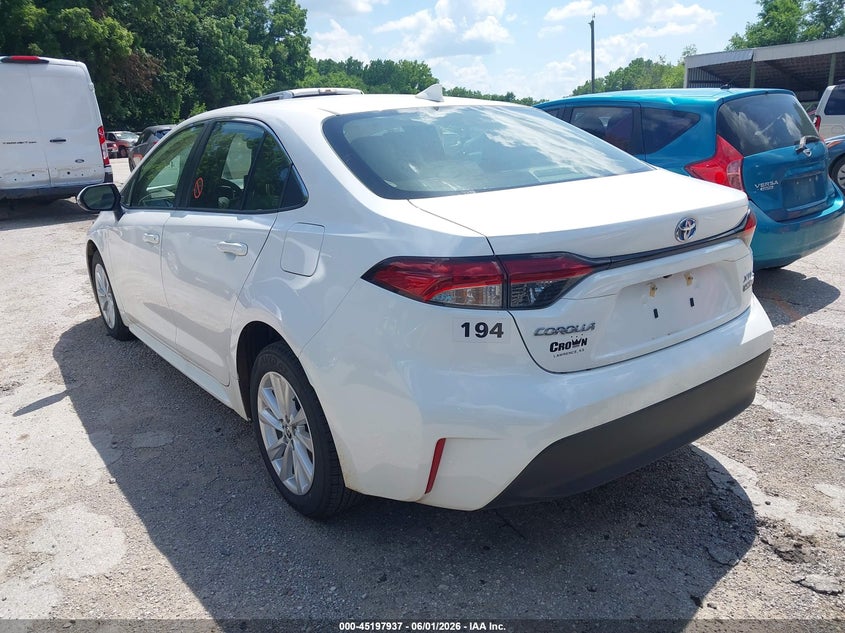 2024 Toyota Corolla VIN JTDBCMFE0RJ033386 IAAI salvage auction — FRONT END, Salvage Title, sold $7,600 on 2026-07-22 (photo 3)