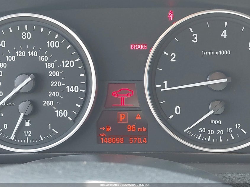 2013 BMW X5 VIN 5UXZV4C56DL994261 IAAI salvage auction — REAR END, Salvage (Colorado), sold $400 on 2026-07-28 (photo 7)