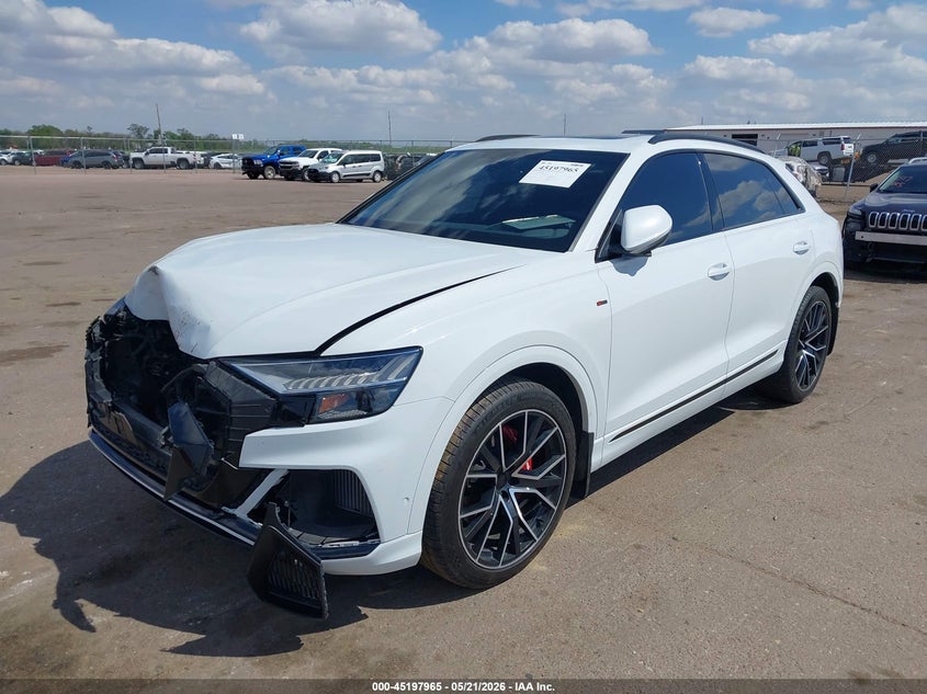 2019 Audi Q8 VIN WA1FVAF18KD034789 IAAI salvage auction — FRONT END, Regular (South Dakota), sold $21,250 on 2026-07-14 (photo 2)