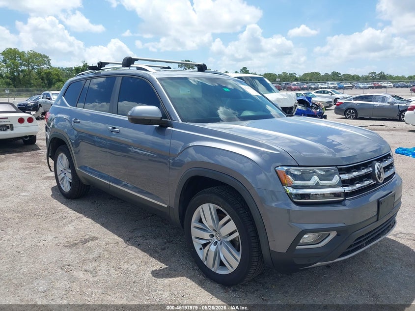 2019 Volkswagen Atlas VIN 1V2ER2CA3KC598063 IAAI salvage auction — REAR END, Rebuildable (Florida), sold $4,850 on 2026-07-11 (photo 1)