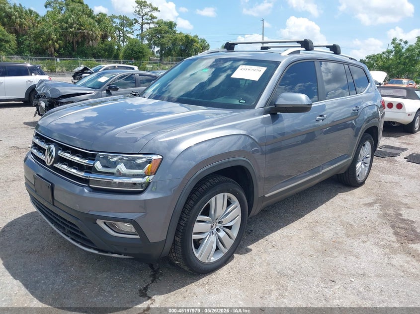 2019 Volkswagen Atlas VIN 1V2ER2CA3KC598063 IAAI salvage auction — REAR END, Rebuildable (Florida), sold $4,850 on 2026-07-11 (photo 2)