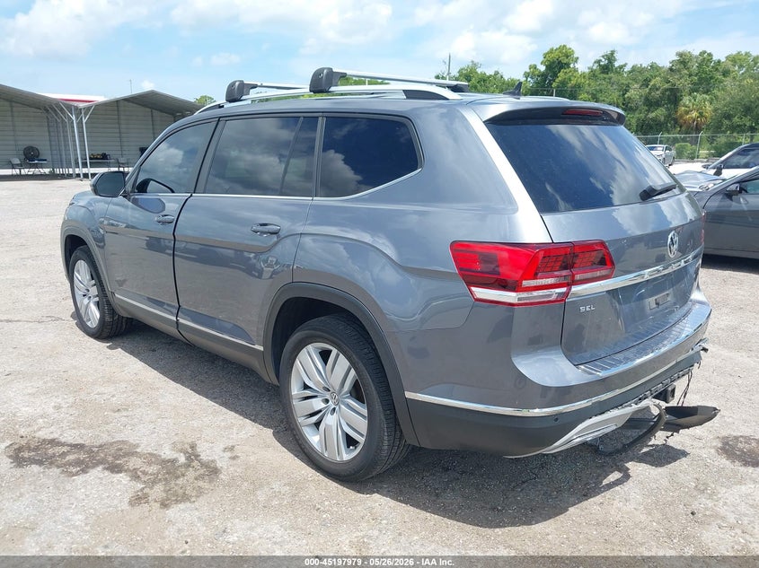 2019 Volkswagen Atlas VIN 1V2ER2CA3KC598063 IAAI salvage auction — REAR END, Rebuildable (Florida), sold $4,850 on 2026-07-11 (photo 3)