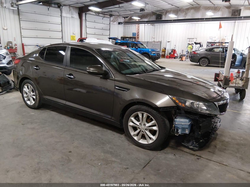 2013 Kia Optima VIN 5XXGN4A72DG238780 IAAI salvage auction — FRONT END, Salvage (Iowa), sold $650 on 2026-07-07 (photo 1)