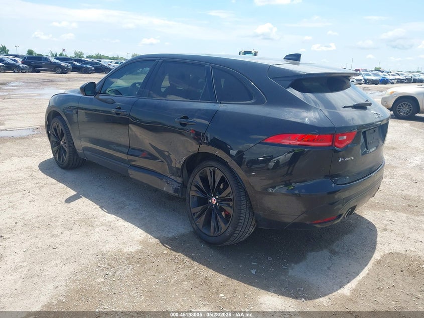2017 Jaguar F-pace VIN SADCM2BV3HA099526 IAAI salvage auction — LEFT SIDE, Original (Texas), sold $5,550 on 2026-07-22 (photo 6)