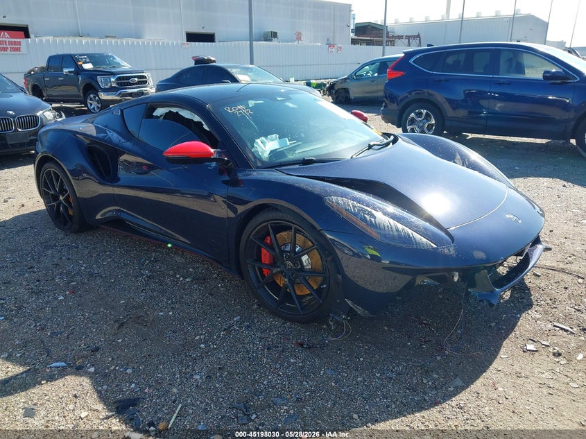 2026 Lotus Emira VIN SCCLEMYX4THA40466 — IAAI salvage auction photo