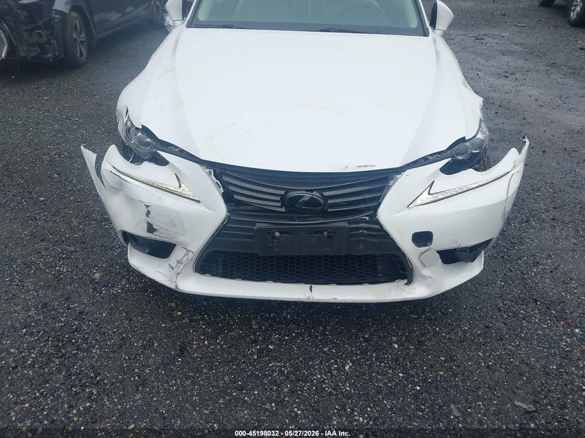 2016 Lexus Is VIN JTHCM1D22G5006963 IAAI salvage auction — FRONT END, Salvage Title, sold $2,350 on 2026-07-13 (photo 6)