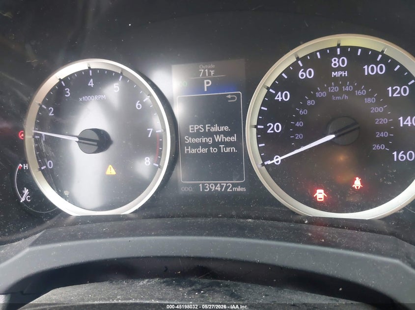 2016 Lexus Is VIN JTHCM1D22G5006963 IAAI salvage auction — FRONT END, Salvage Title, sold $2,350 on 2026-07-13 (photo 7)