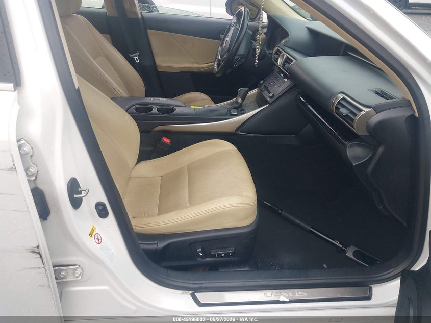 2016 Lexus Is VIN JTHCM1D22G5006963 IAAI salvage auction — FRONT END, Salvage Title, sold $2,350 on 2026-07-13 (photo 5)