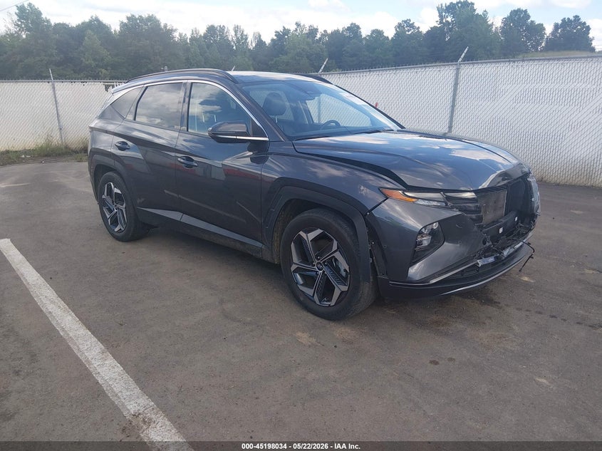 2022 Hyundai Tucson VIN KM8JE3AE4NU053376 IAAI salvage auction — FRONT END, Salvage (Mississippi), sold $6,400 on 2026-07-25 (photo 1)