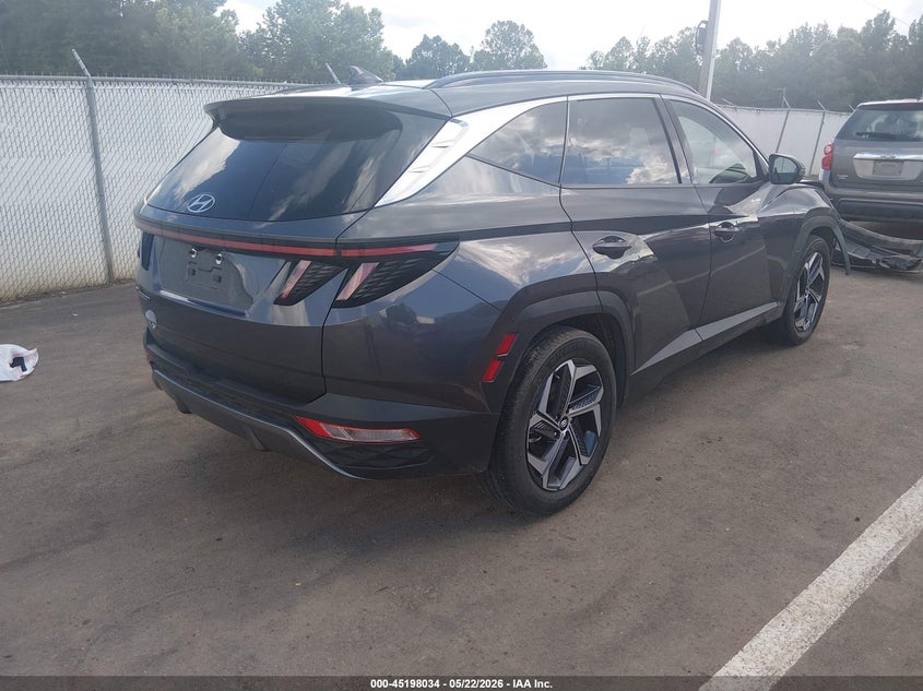 2022 Hyundai Tucson VIN KM8JE3AE4NU053376 IAAI salvage auction — FRONT END, Salvage (Mississippi), sold $6,400 on 2026-07-25 (photo 4)