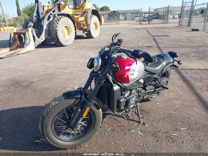 2025 Cf moto 450 cl-c VIN LCEPESLF2S6001887 IAAI salvage auction — FRONT & REAR, Salvage (Texas), sold $725 on 2026-07-21 (photo 2)