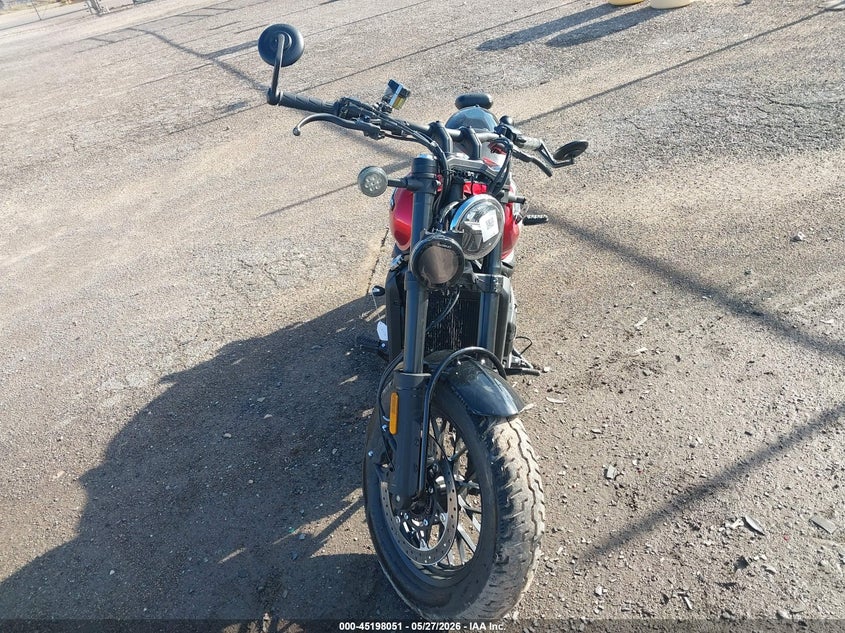 2025 Cf moto 450 cl-c VIN LCEPESLF2S6001887 IAAI salvage auction — FRONT & REAR, Salvage (Texas), sold $725 on 2026-07-21 (photo 5)