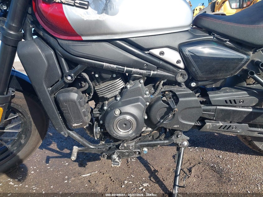 2025 Cf moto 450 cl-c VIN LCEPESLF2S6001887 IAAI salvage auction — FRONT & REAR, Salvage (Texas), sold $725 on 2026-07-21 (photo 9)