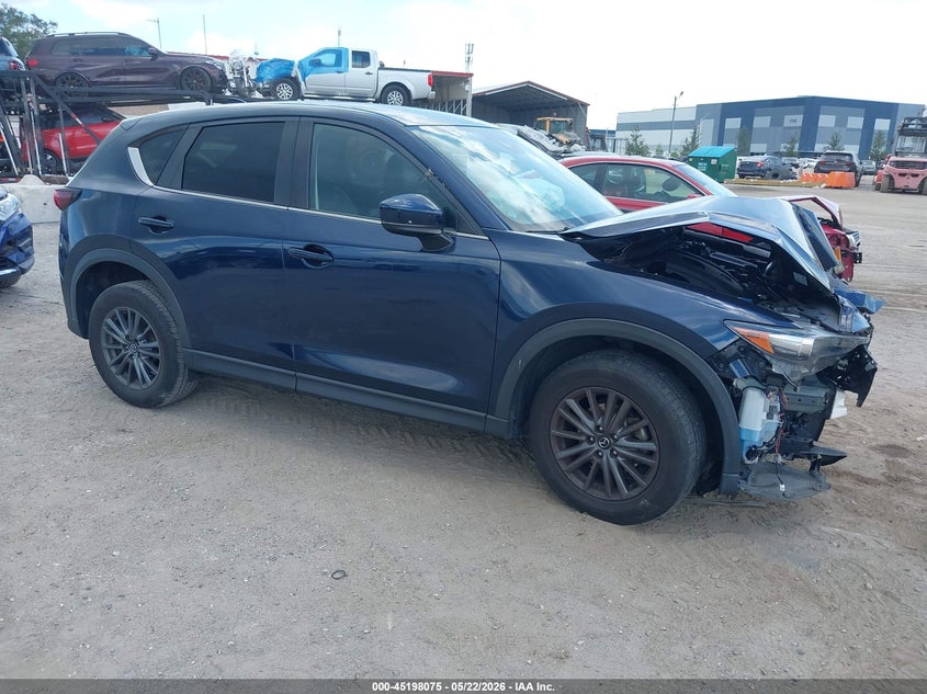 2021 Mazda Cx-5 VIN JM3KFACM3M1325681 IAAI salvage auction — FRONT END, Certificate Of Destruction (Florida), sold $2,850 on 2026-07-14 (photo 1)