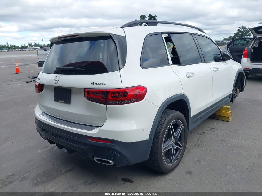 2023 Mercedes-benz Glb VIN W1N4M4HB9PW278768 IAAI salvage auction — LEFT SIDE, Salvage (California), sold $13,000 on 2026-07-07 (photo 4)