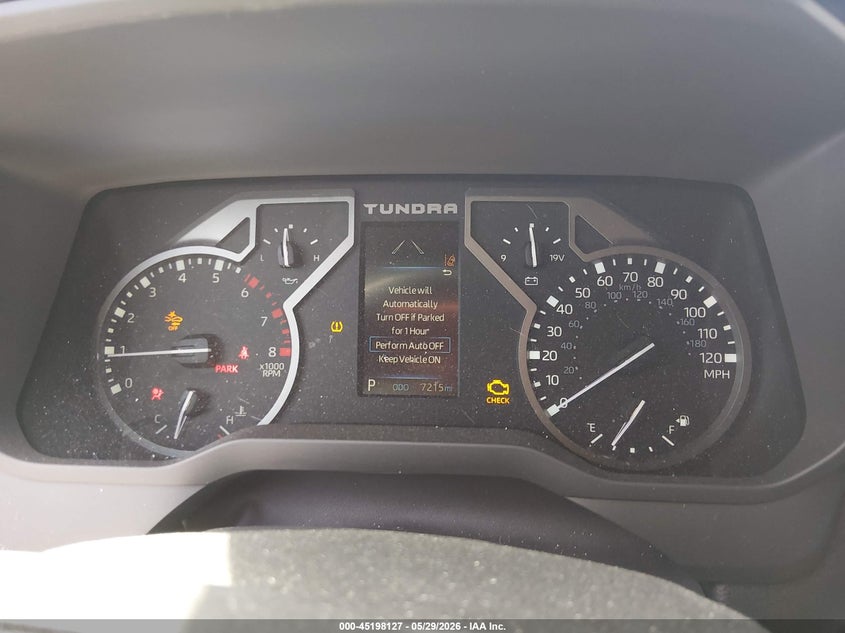 2026 Toyota Tundra VIN 5TFLA5DB7TX337246 IAAI salvage auction — FRONT END, Salvage Title, sold $19,650 on 2026-07-29 (photo 7)