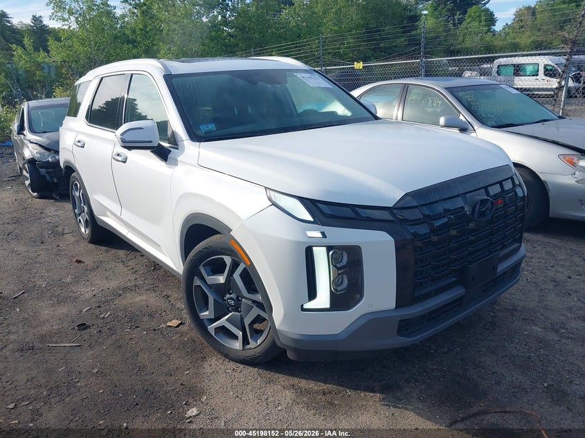 2024 Hyundai Palisade VIN KM8R5DGE9RU766862 IAAI salvage auction — REAR END, Salvage Title, sold $13,800 on 2026-07-24 (photo 1)